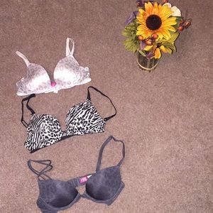 VS Pink Push Up Bra Bundle 💋
